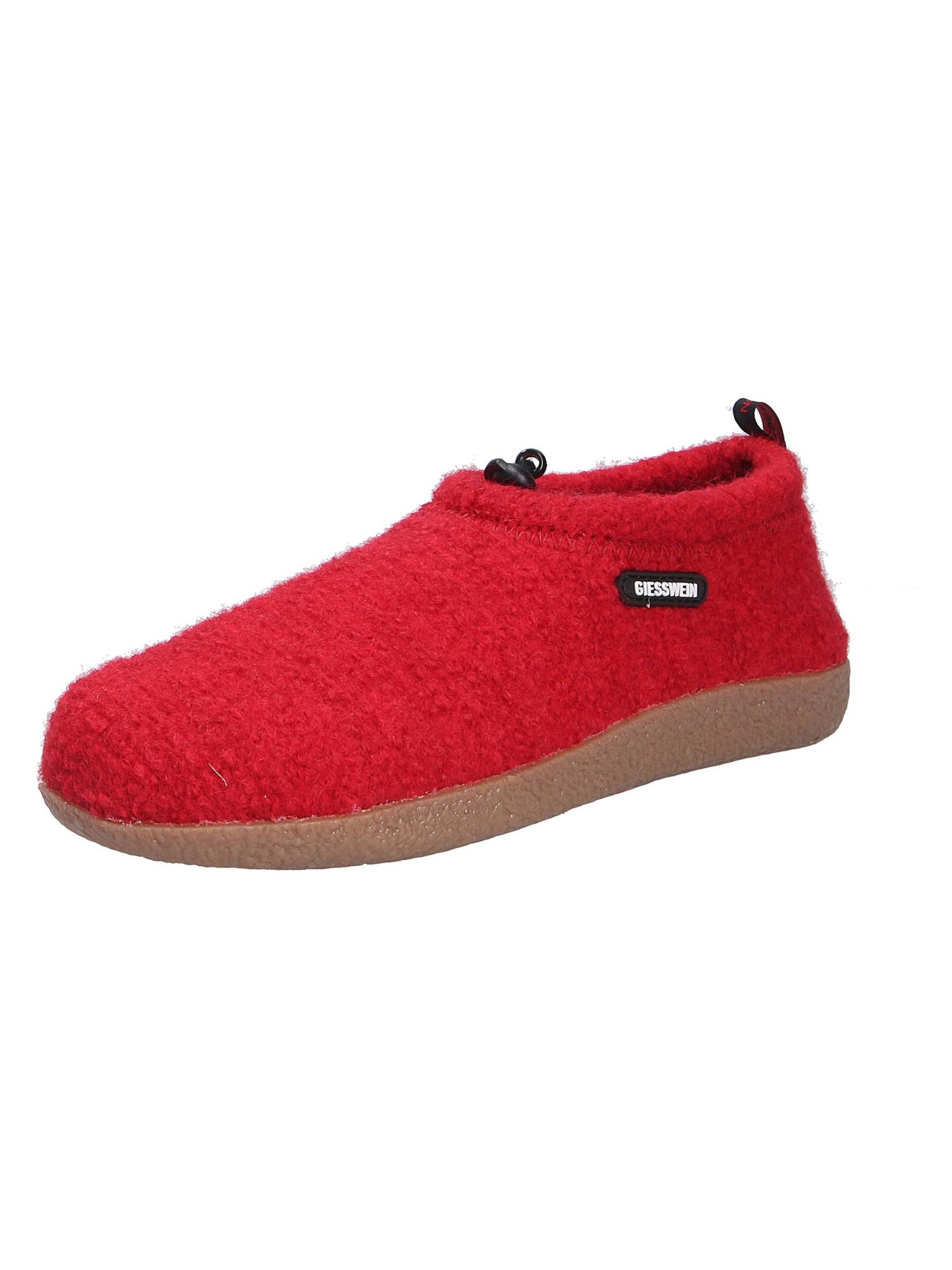 GIESSWEIN Hausschuh‌‌‌‌‌‌‌ in Rot: Vorderseite