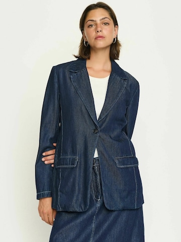 Soft Rebels Blazer ' Portia ' i blå: forside