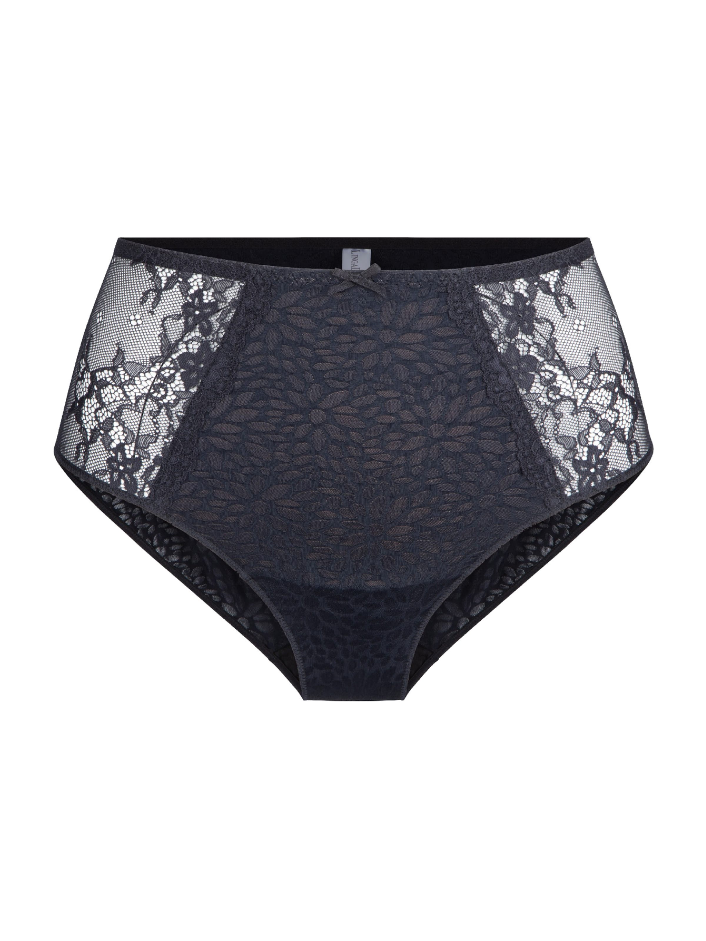 LingaDore Nohavičky 'Daily' - Čierna: predná strana