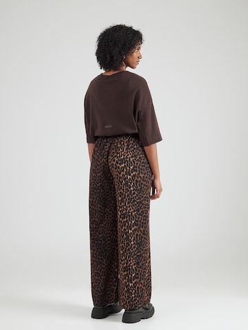 ONLY Carmakoma Szeroka nogawka Spodnie 'CARALTA' w kolorze czarny