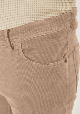 REDPOINT Slimfit Chinohose in Beige
