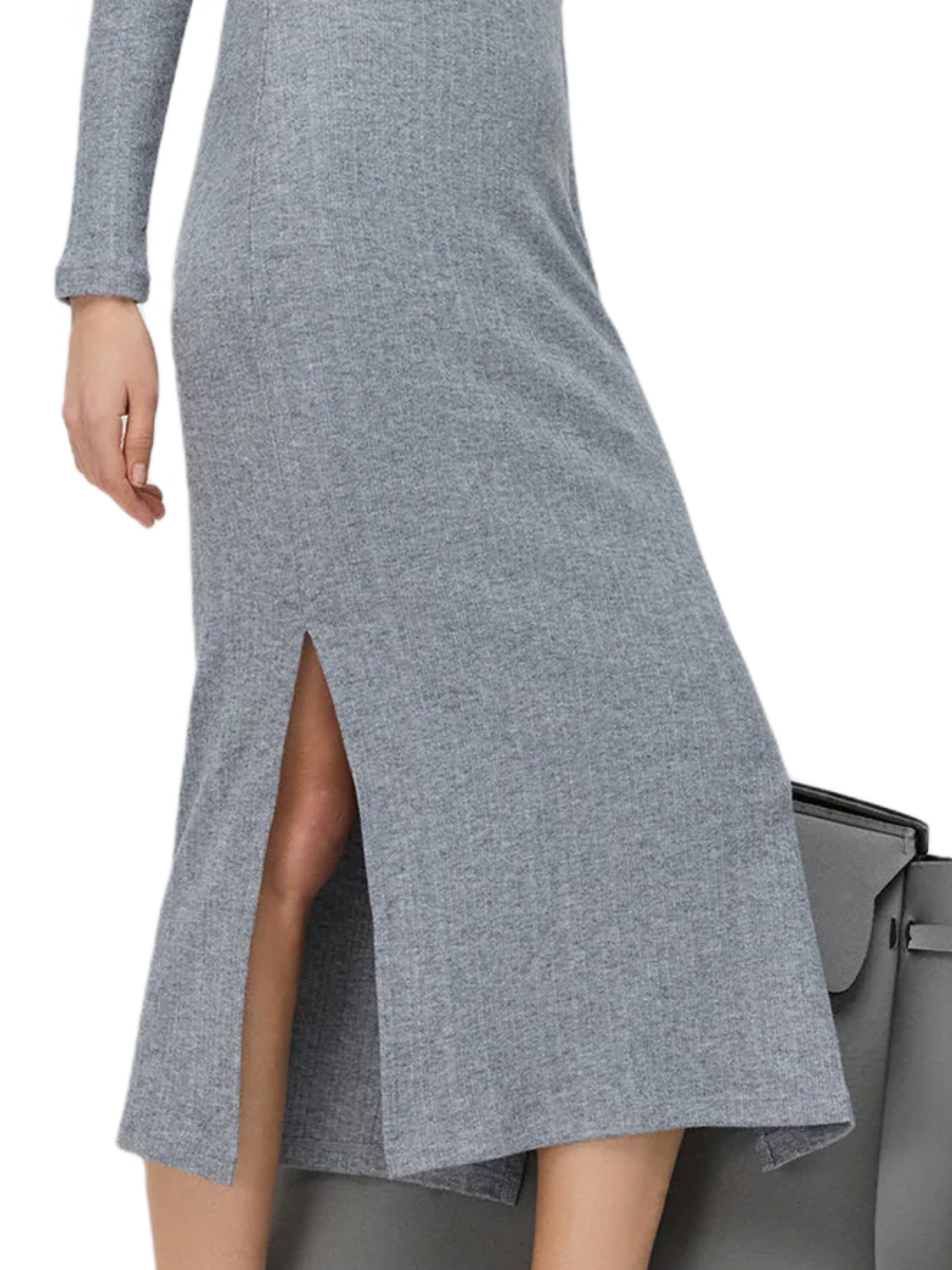Robes en maille No Matter What en gris