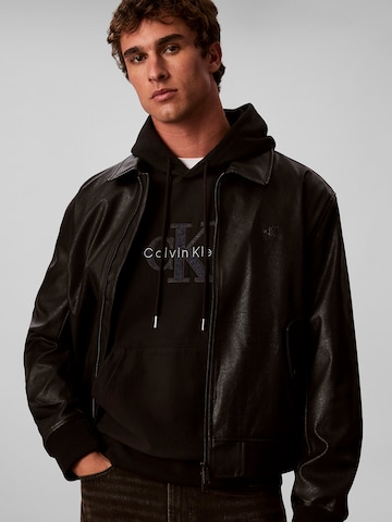 Calvin Klein Jeans Sweatshirt in Zwart