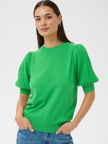 Kaffe Sweater 'KALone' in Green: front