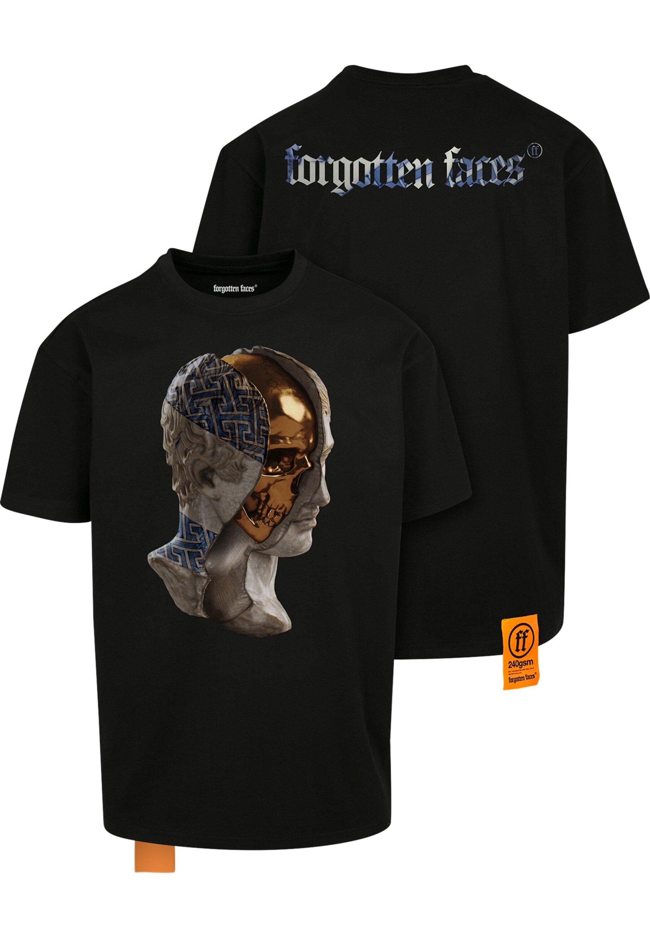 Forgotten Faces Shirt 'Irezumi V2' in Zwart