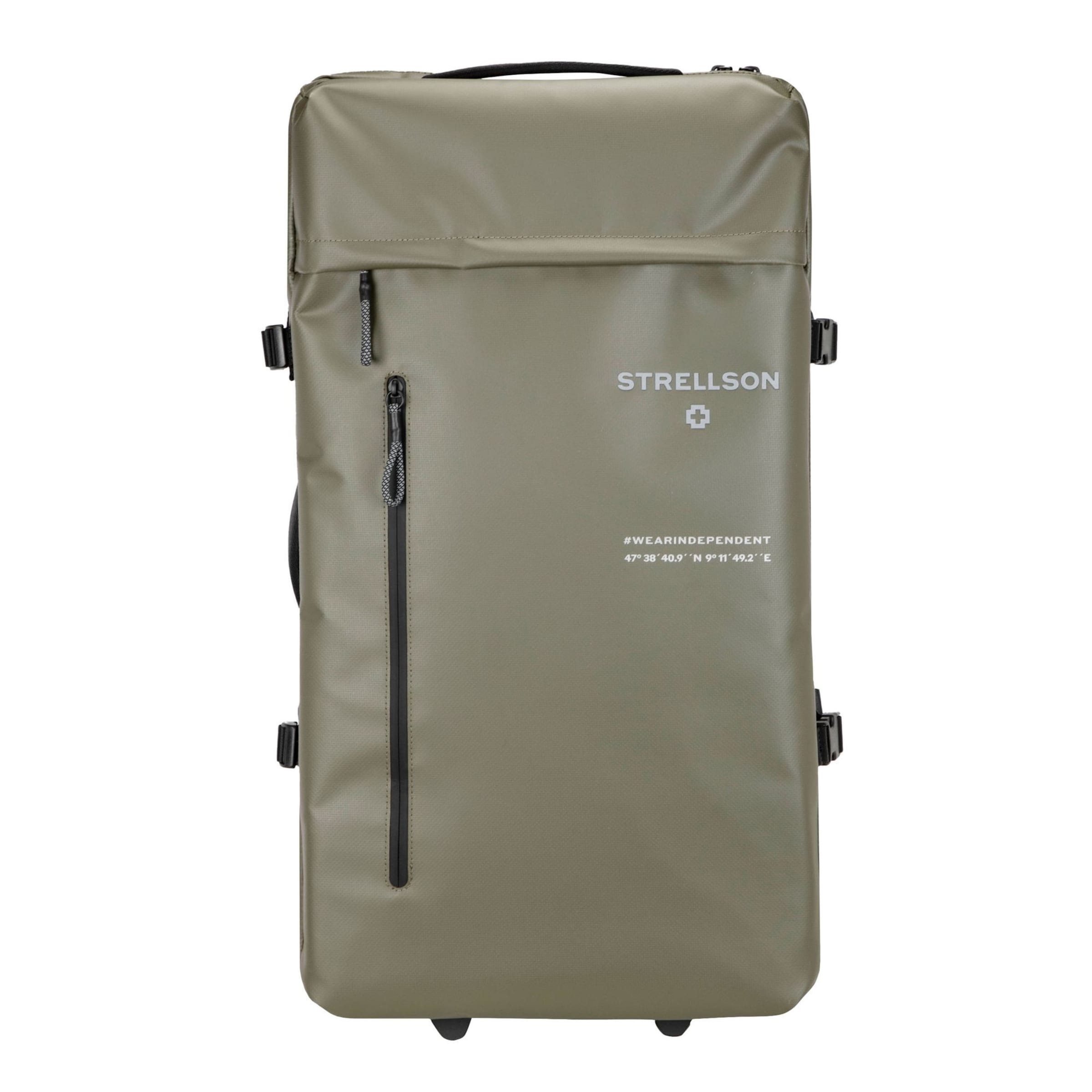 STRELLSON Trolley 'Stockwell 2.0' in Grün: Vorderseite