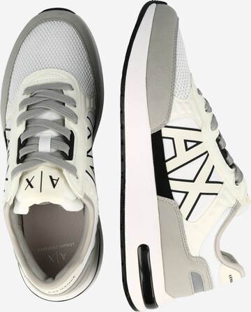 ARMANI EXCHANGE Sneaker low i hvid