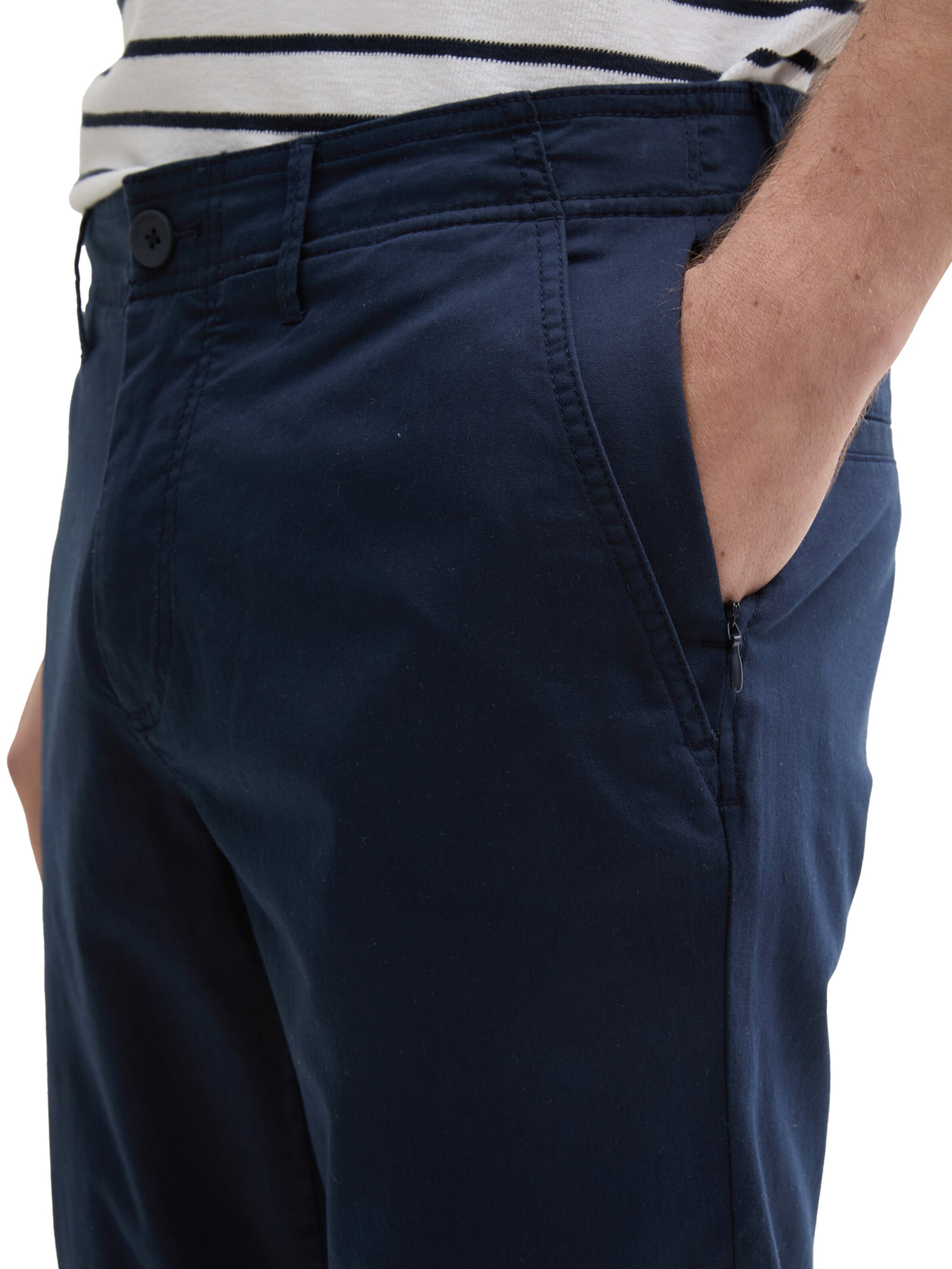 TOM TAILOR Regular Chino in Blauw