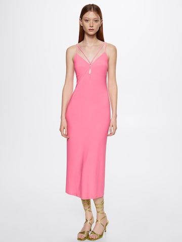 Robe 'LUCITA' MANGO en rose