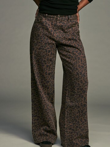 Wide leg Jeans de la Next pe maro