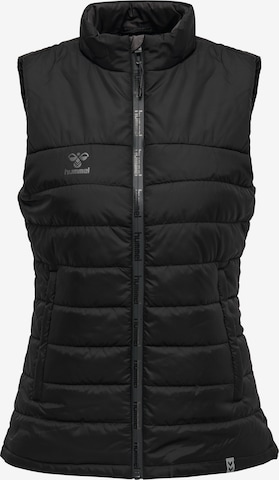 Gilet de sport Hummel en noir : devant