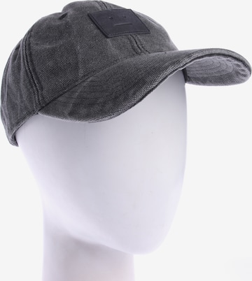 Acne Mütze XS-XXL in Grau: Vorderseite