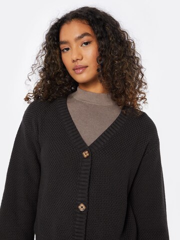 ICHI Knit cardigan in Black