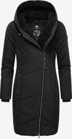 Ragwear Χειμερινό παλτό 'Gordon' σε μαύρο: μπροστά