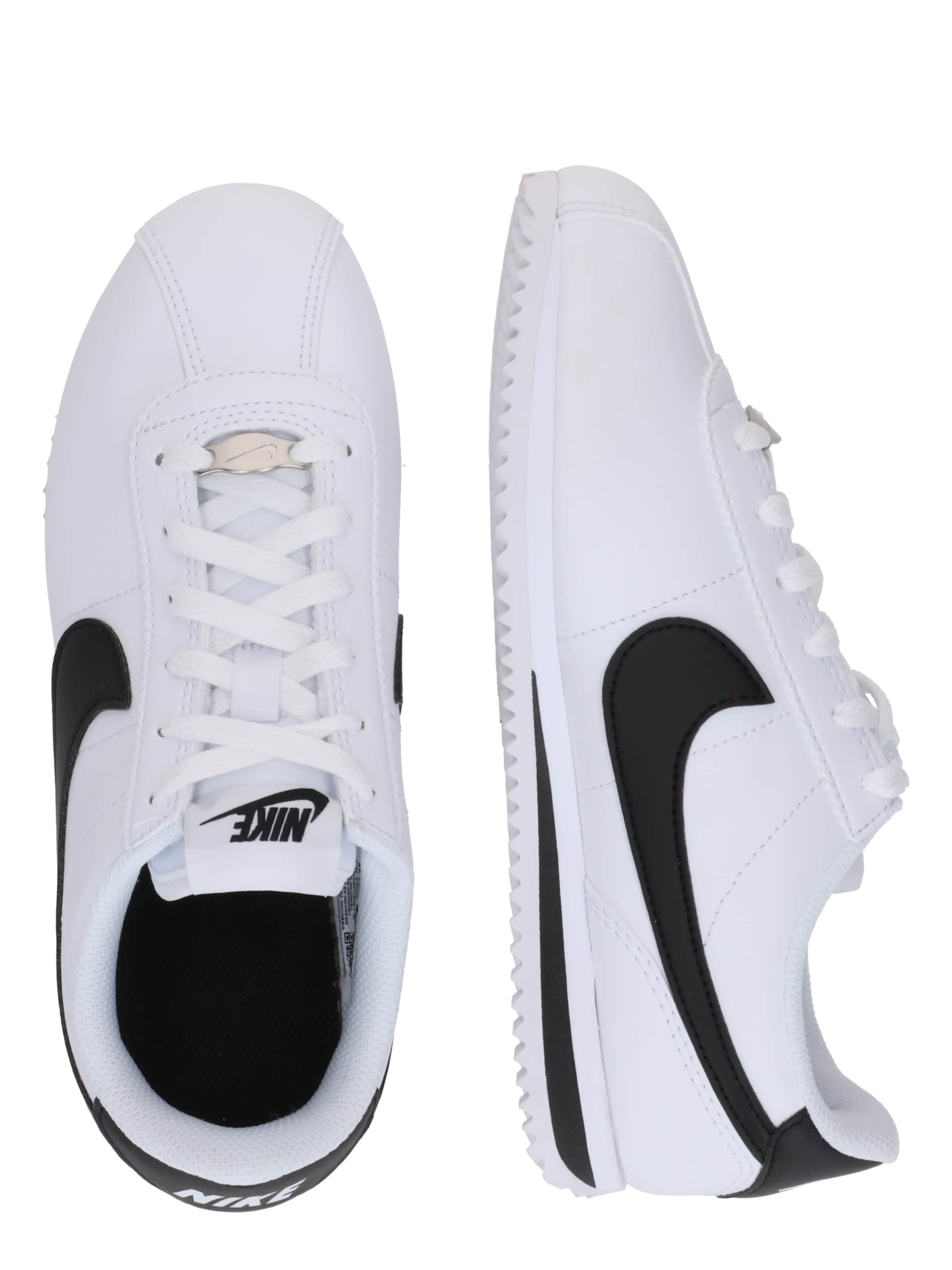 balts Nike Sportswear Brīvā laika apavi 'Cortez'