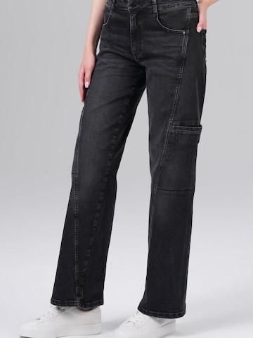 M.O.D MIRACLE OF DENIM - Pierna ancha Vaquero en negro