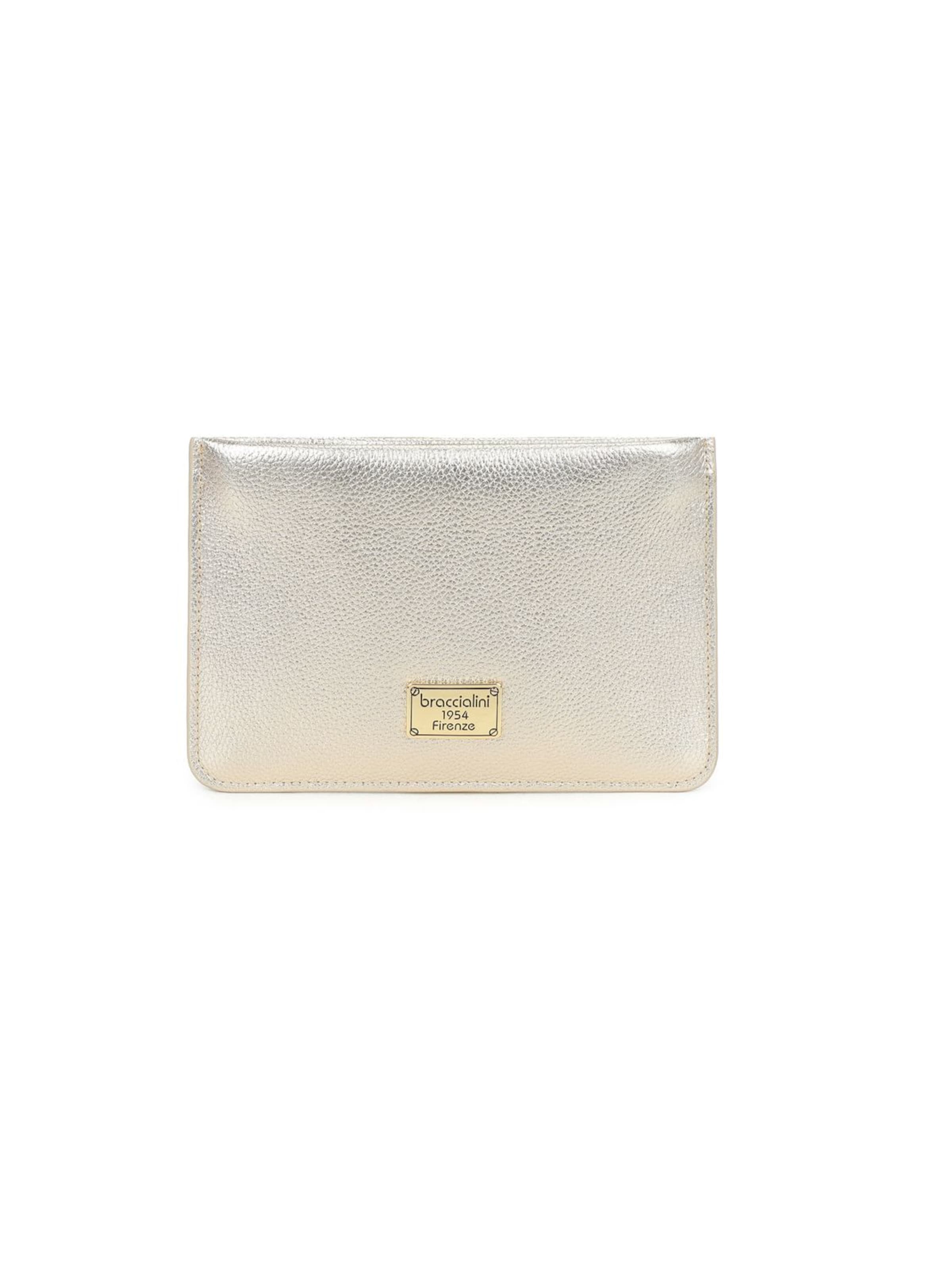 Braccialini Beuteltasche 'Dolly'‌‌‌‌‌ in Silber: Vorderseite