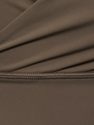 Bustier Haut de sport HALO en marron