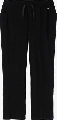 SHEEGO Regular Pants in Black: front