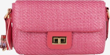 IZIA Crossbody Bag in Pink: front