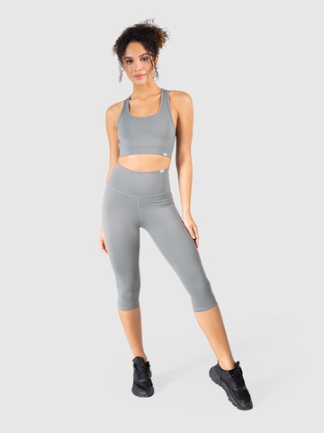 Smilodox Skinny Sporthose 'Caprice' in Grau