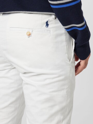 Polo Ralph Lauren - Slimfit Calças chino 'BEDFORD' em branco