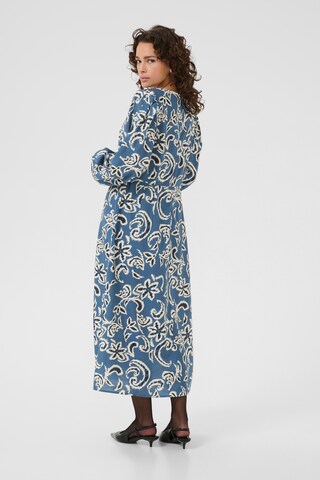 Kaffe Jurk 'Dahlia' in Blauw
