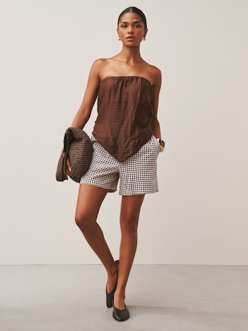 Next Regular Broek in Beige: voorkant