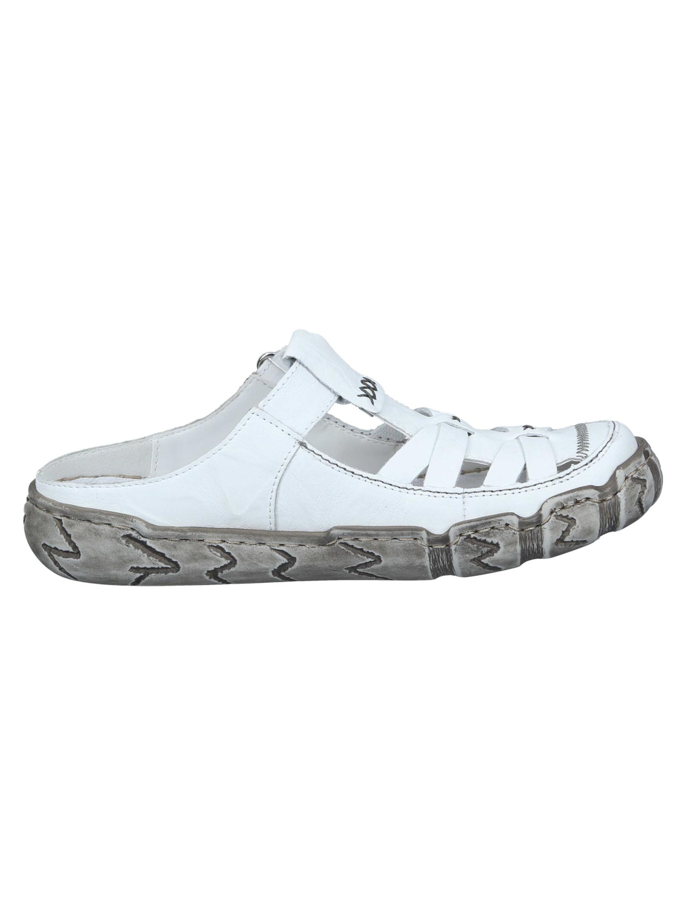 Rieker Clogs 'Basic' in Wit