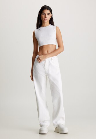 Haut Calvin Klein Jeans en blanc