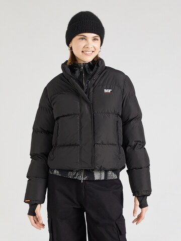 Superdry Between-Season Jacket in Black: front