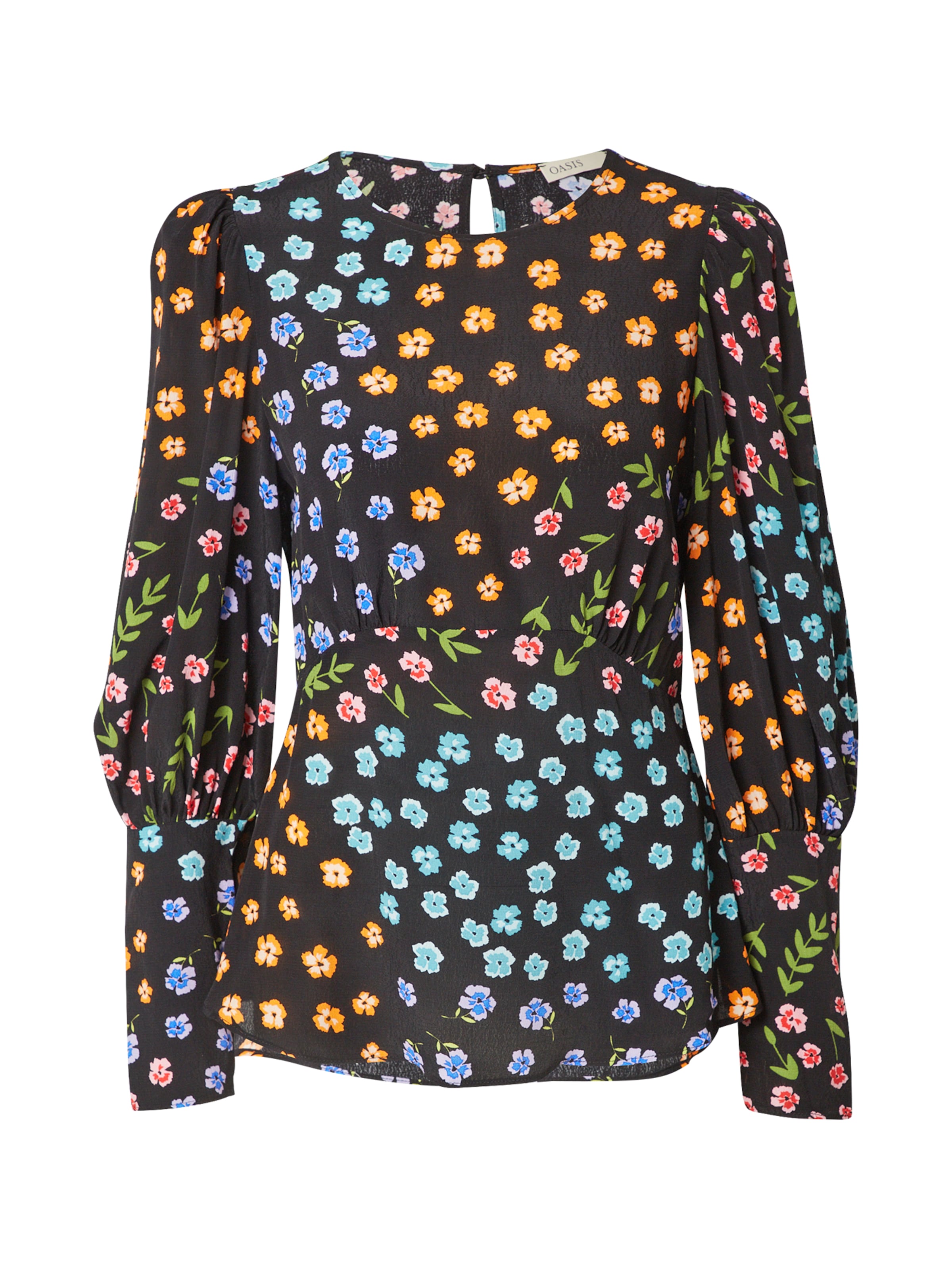 Oasis Μπλούζα σε μαύρο: μπροστά