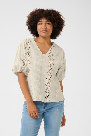 Cream Bluse 'Brielle' in Beige: Vorderseite