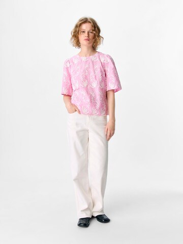 OBJECT Bluse i pink