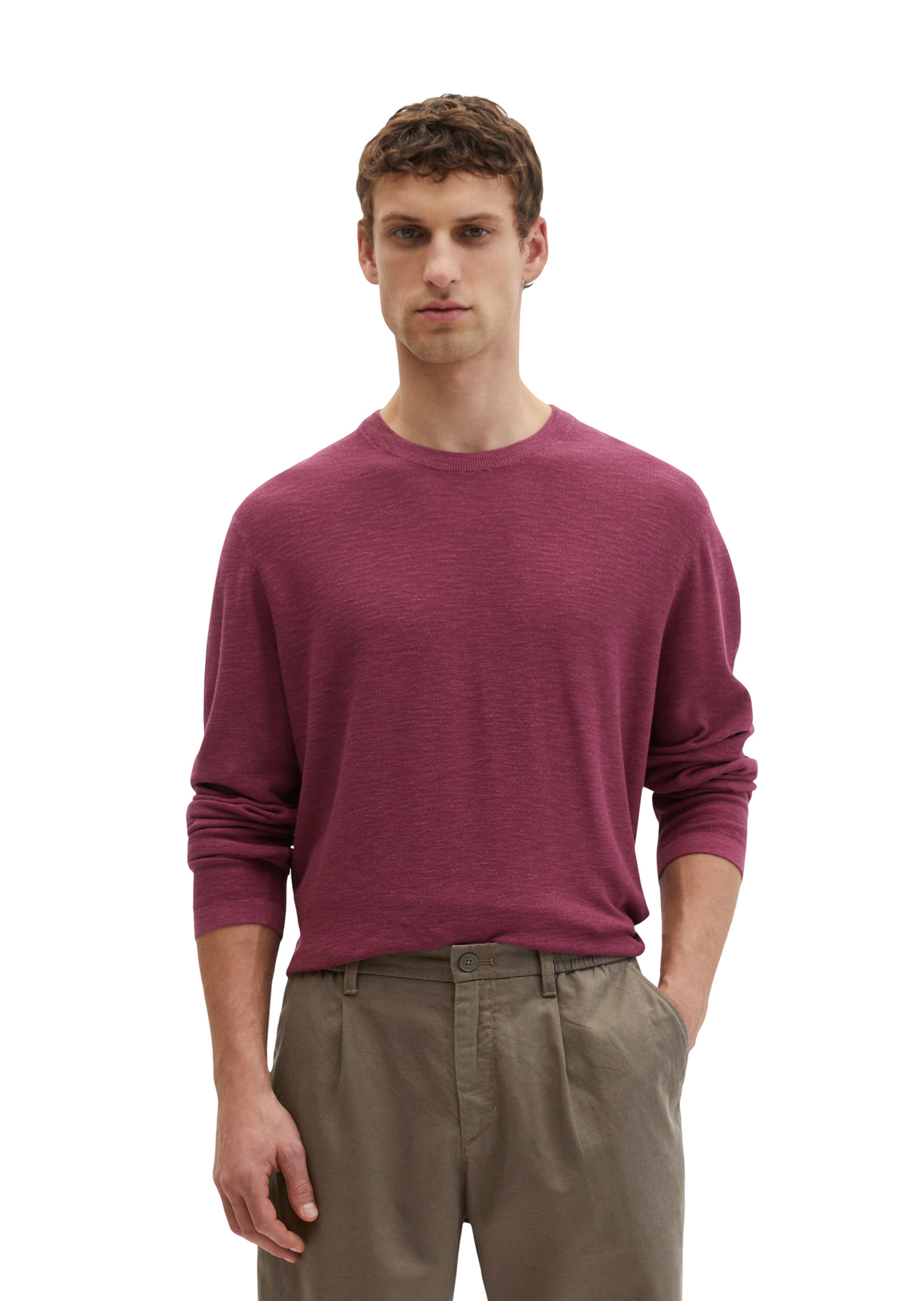 Marc O'Polo Sweater in Red: front