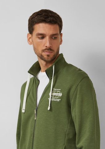 Veste de survêtement s.Oliver en vert