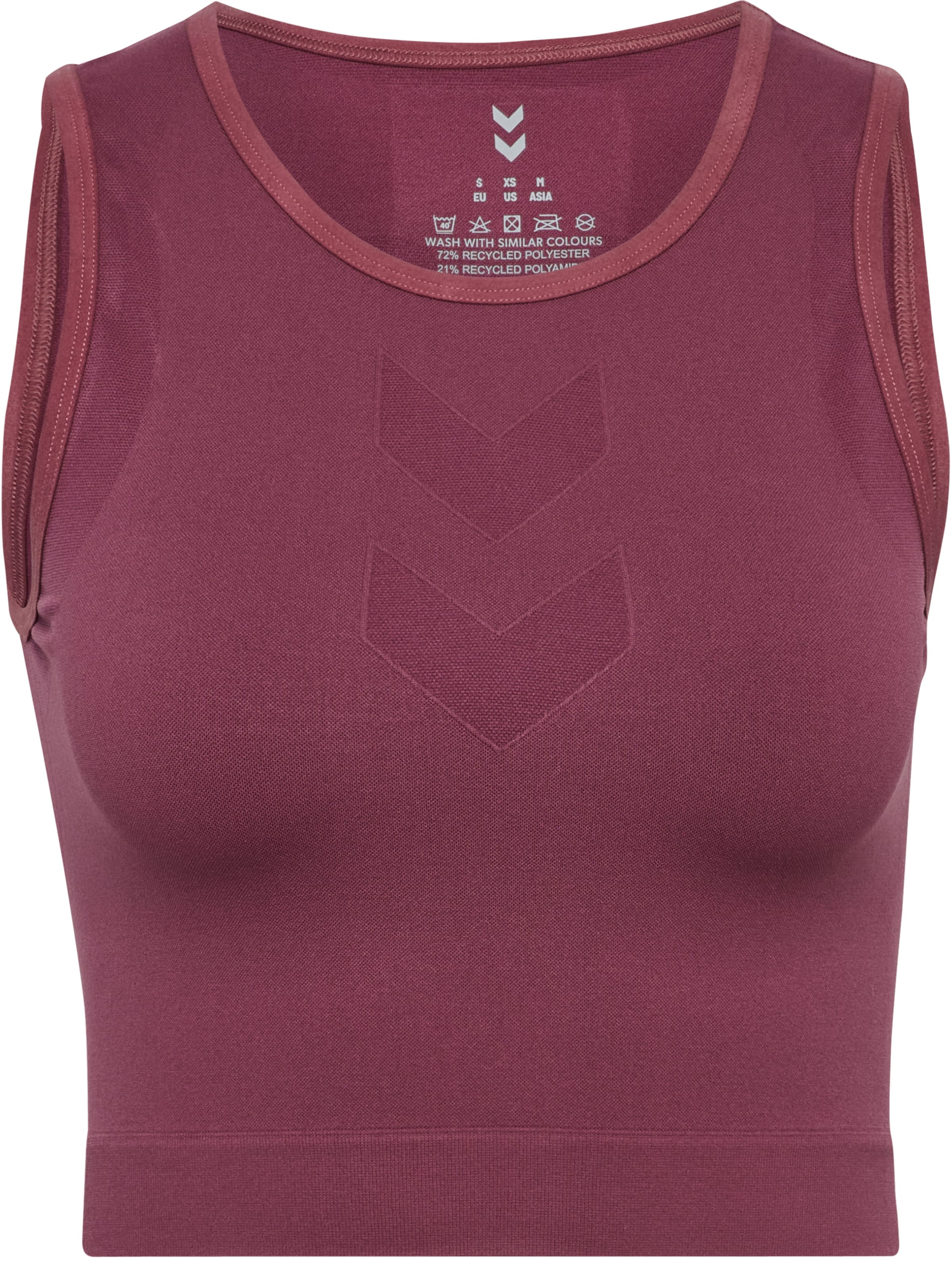 Hummel Sport bh in Lila: voorkant