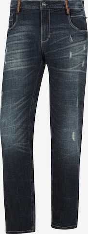 Jan Vanderstorm Loose fit Jeans ' Jurien ' in Blue: front