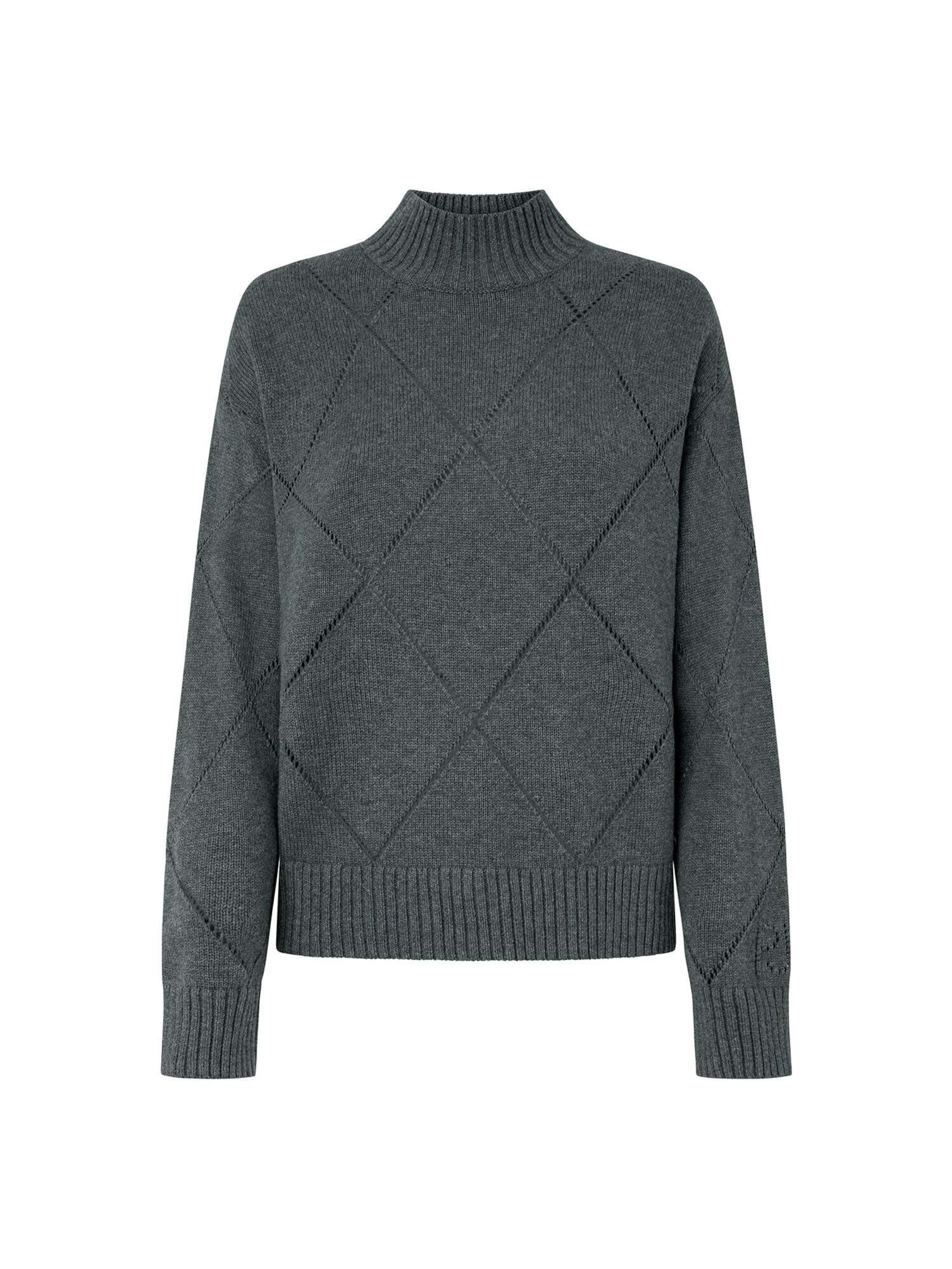 Pepe Jeans Trui 'IDRIS PERKINS' in Grijs: voorkant