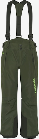 CHIEMSEE Outdoor Pants in Green: front