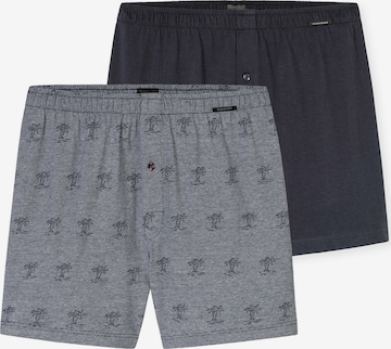 SCHIESSER Boxershorts ' Multi ' in Blauw: voorkant