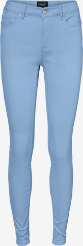 Pantalon 'Hot Seven' VERO MODA en bleu : devant