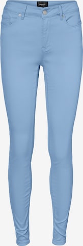 VERO MODA - Pantalón 'Hot Seven' en azul: frente