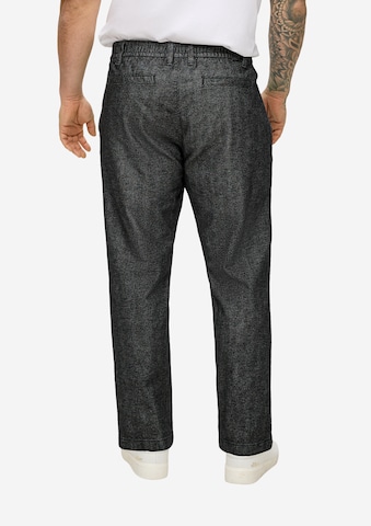 s.Oliver Tapered Pleat-Front Pants 'Detroit' in Grey