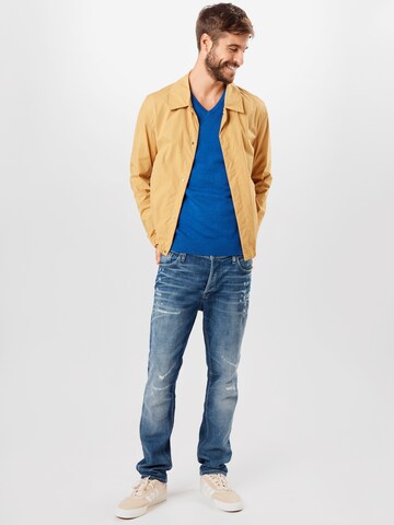 TOM TAILOR Regular Fit Pullover in Blau