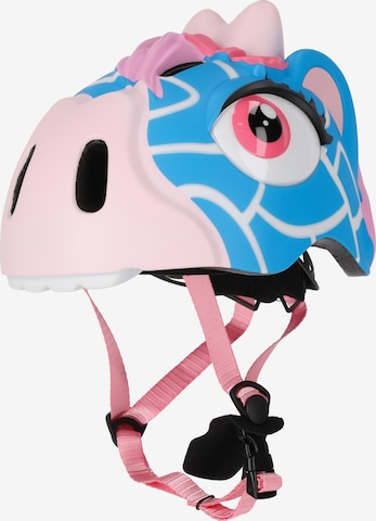 Crazy Safety Helmet 'Giraffe' in Blue: front