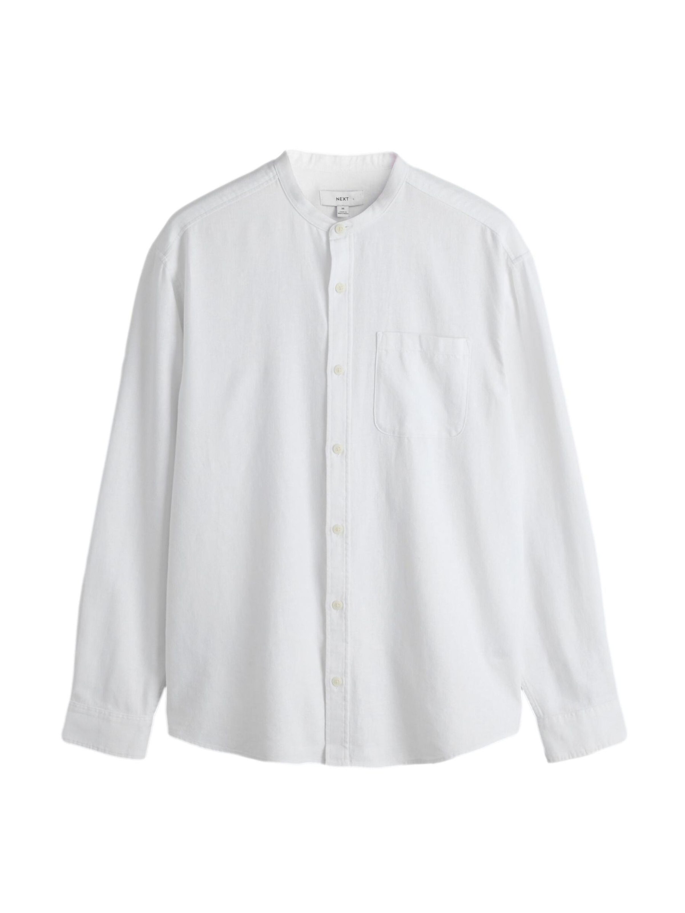 Next Comfort Fit Hemd in Weiß: Vorderseite