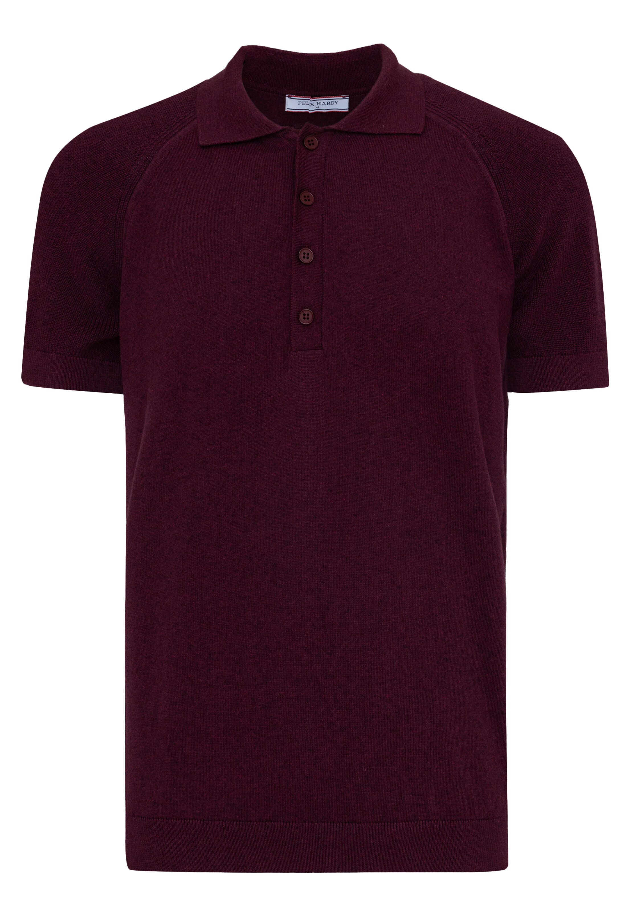Felix Hardy Camiseta en burdeos, Vista del producto