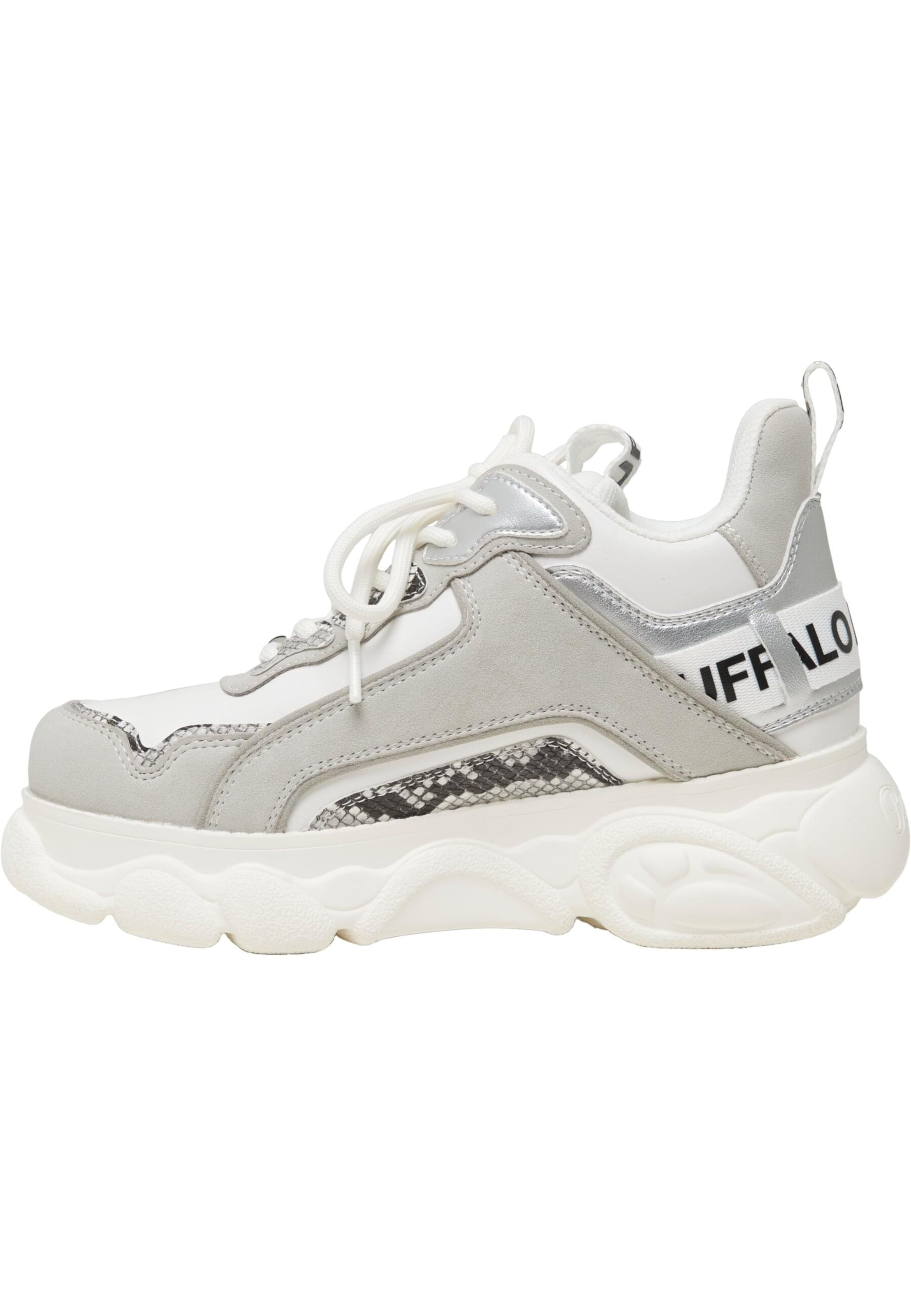 BUFFALO Baskets basses 'CLD Chai' en gris / blanc, Vue avec produit