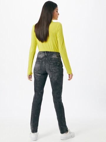 CECIL Slimfit Jeans in Zwart